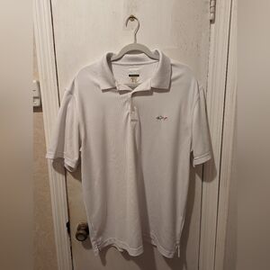Greg Norman white Polo shirt, size XXL